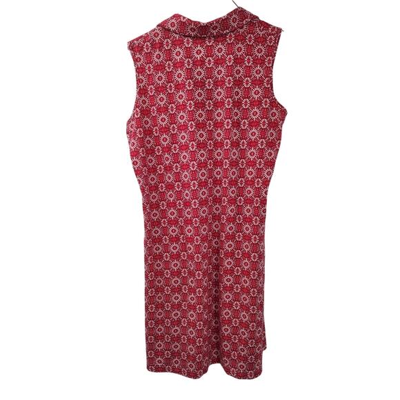 Riders by Lee Pink & Red Sleeveless Dress - Women's Large - Picture 2 of 4